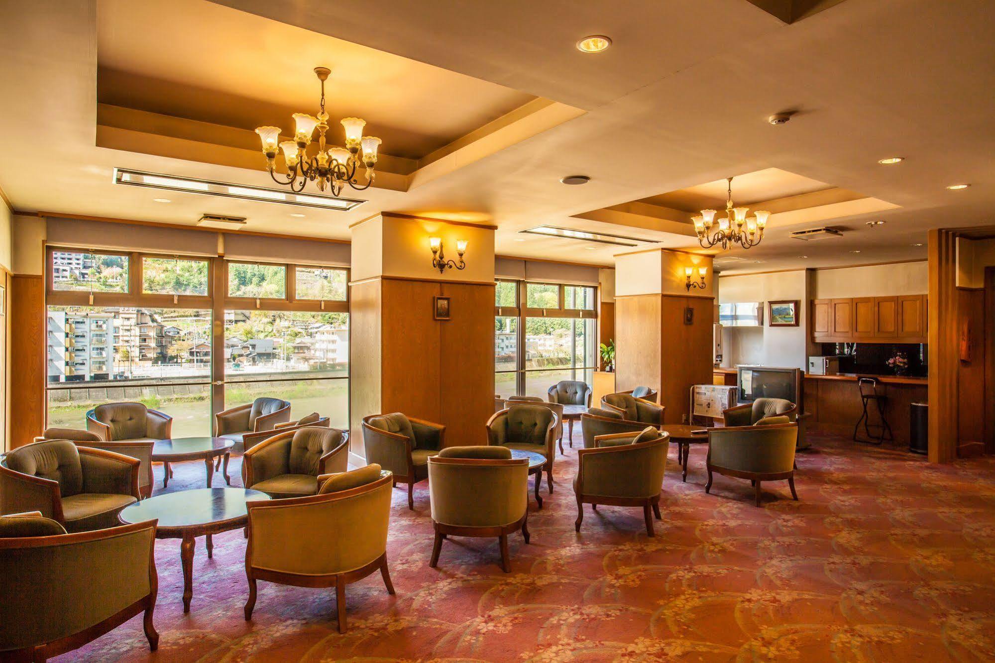 Okudaya Happoen Hotel Геро Екстериор снимка